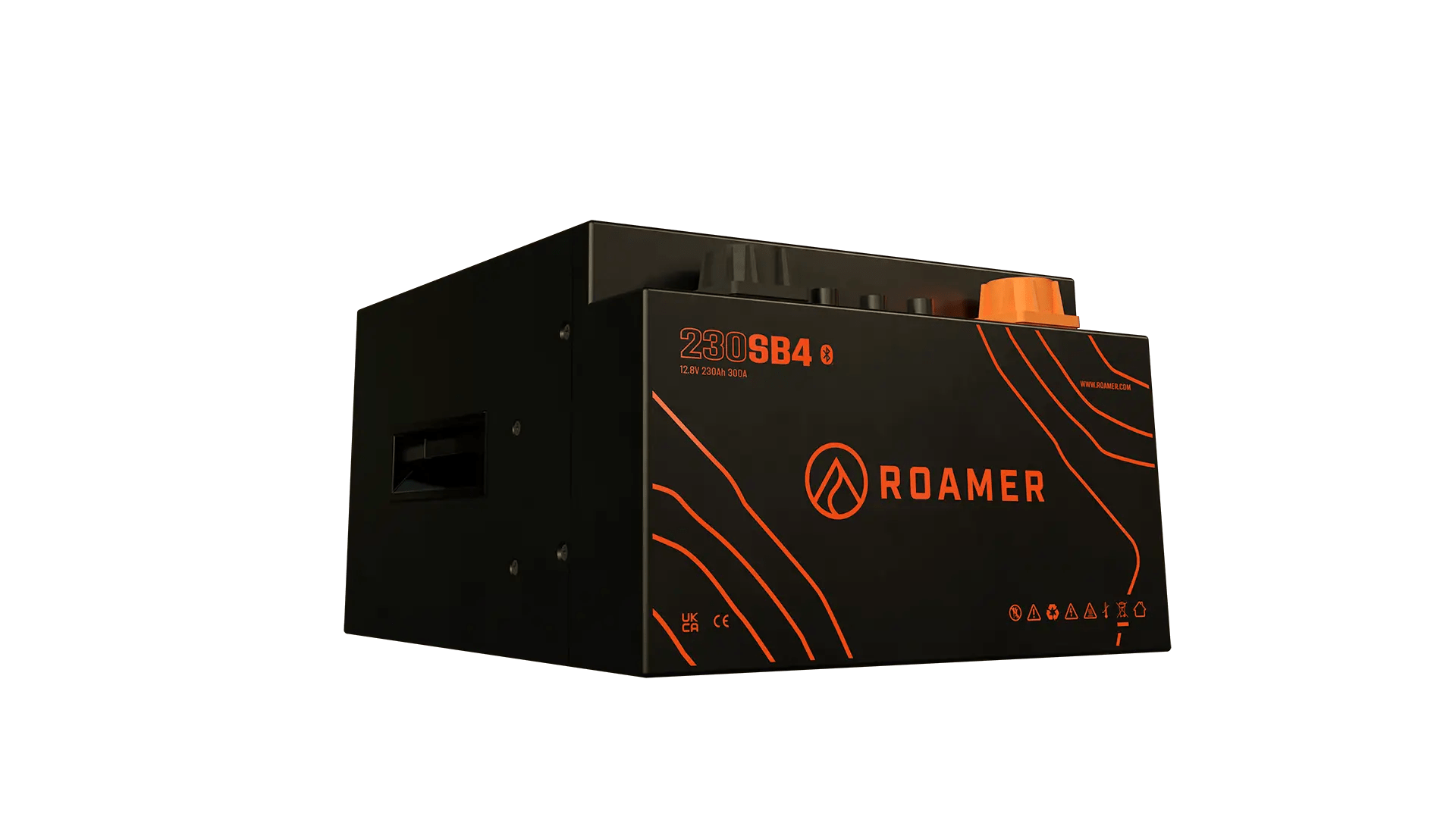 Roamer 230SEATBASE4 - 12V 230Ah LiFePO4 lithium accu