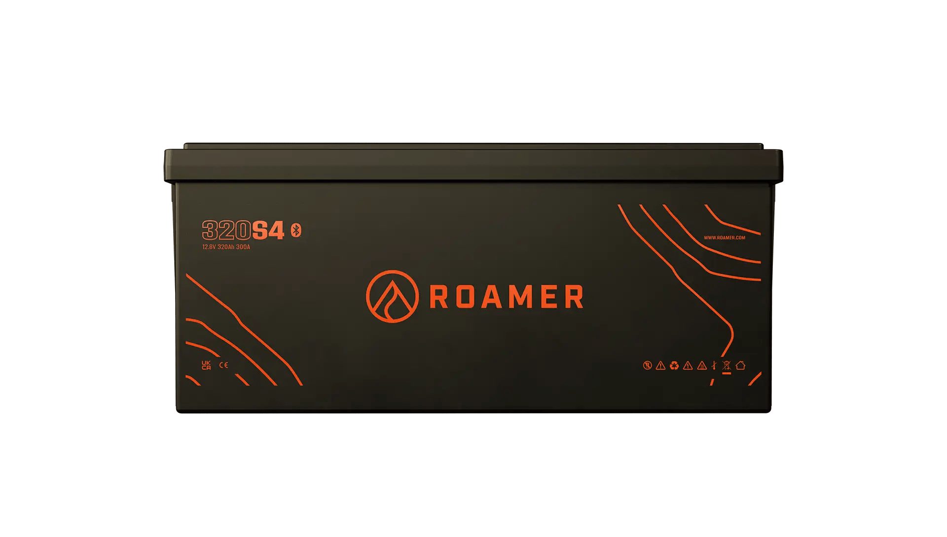 Roamer 320SMART4 - 12V 320Ah LiFePO4 lithium accu
