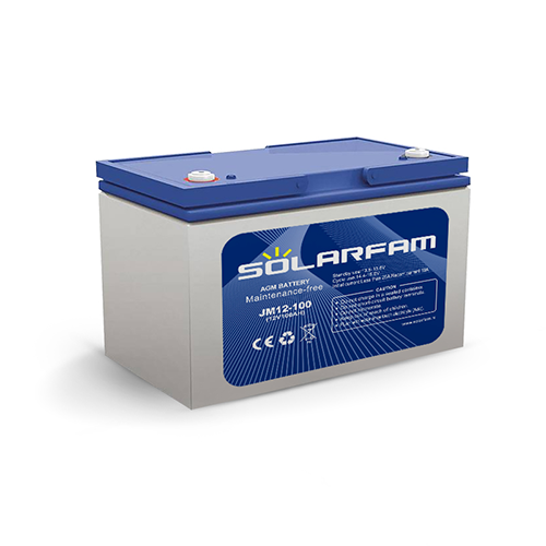 Solarfam 12V 100ah AGM solar accu