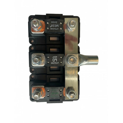 Busbar MEGA zekeringhouder 3 x M8