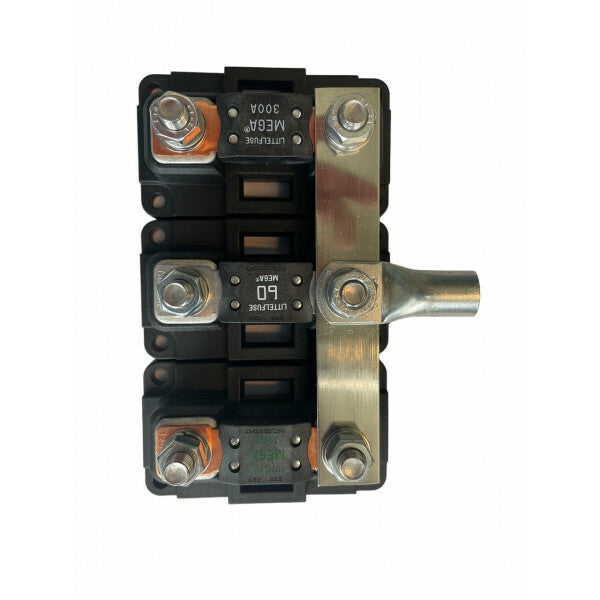 Busbar MEGA zekeringhouder 3 x M8