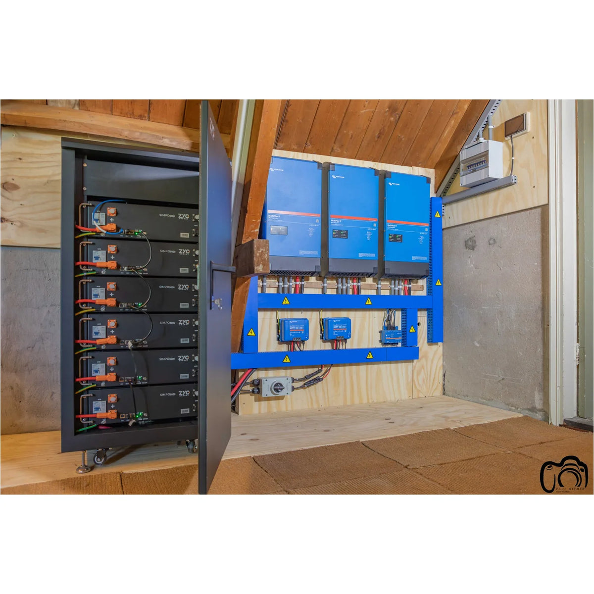 Victron Solar Pro set met zonnepanelen | 3-fase