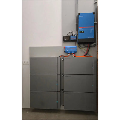 Victron thuisbatterij 1 fase met Pylontech Fidus