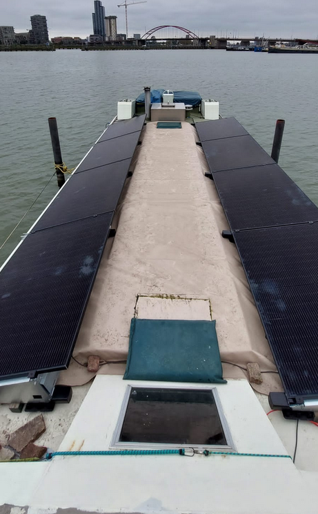 off grid zonnepanelen boot